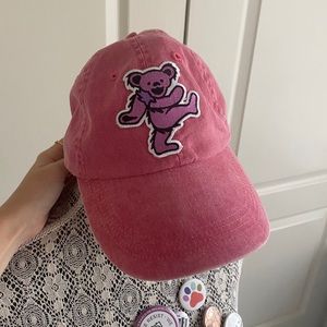 Grateful Dead Red Baseball Cap
